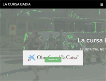 Tablet Screenshot of lacursabadia.com